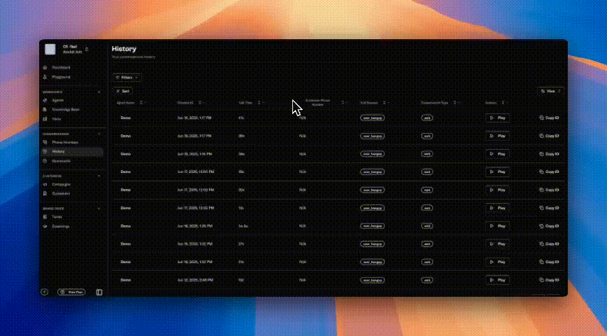 Call Transcript and Details