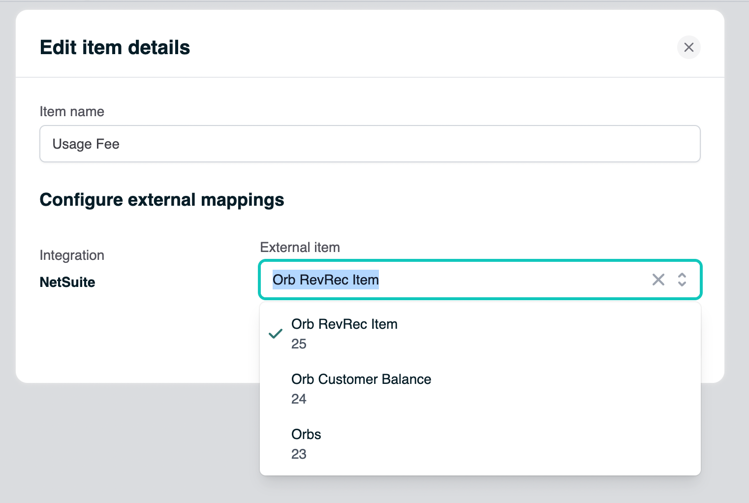 netsuite-mappings