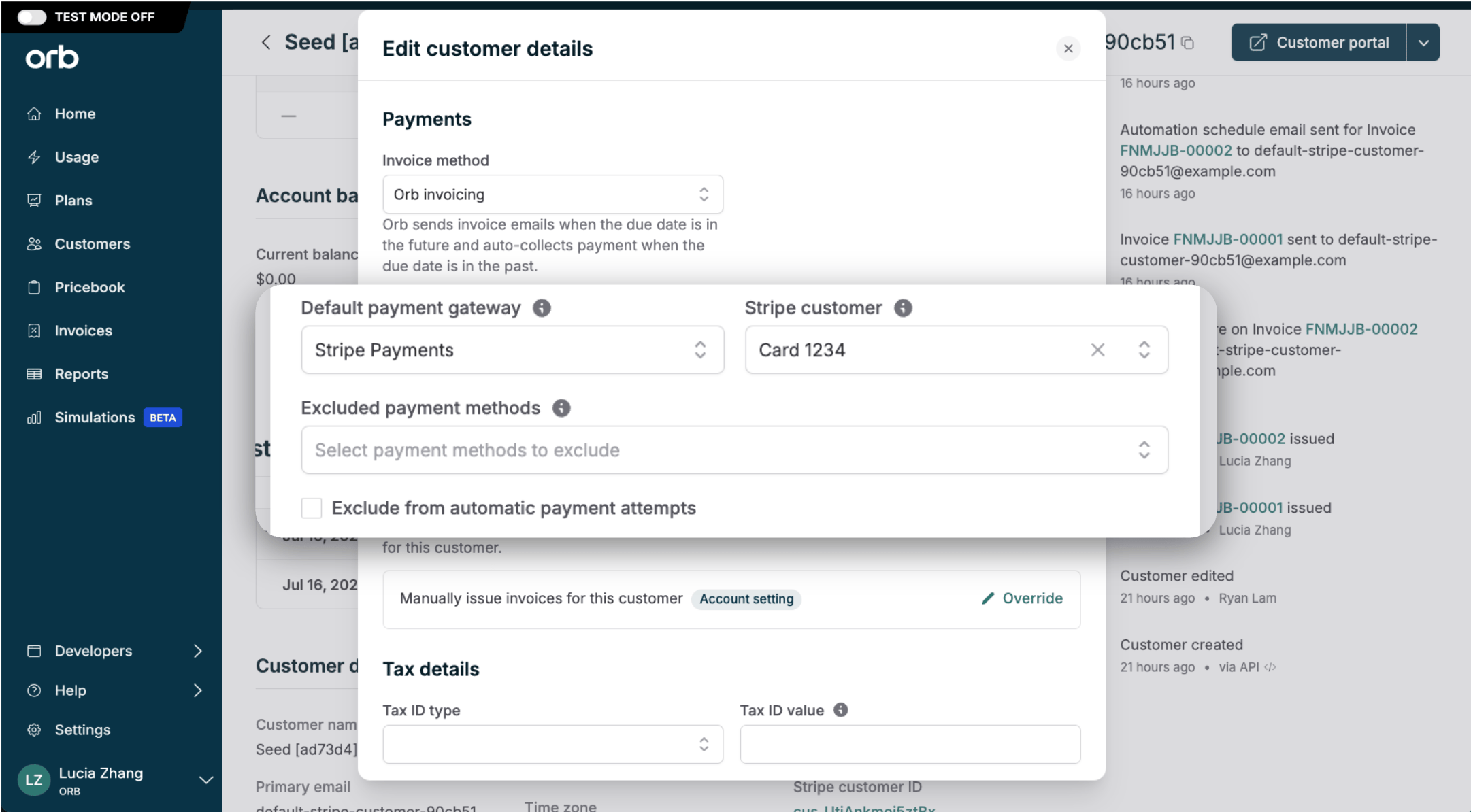 Exclude Payments