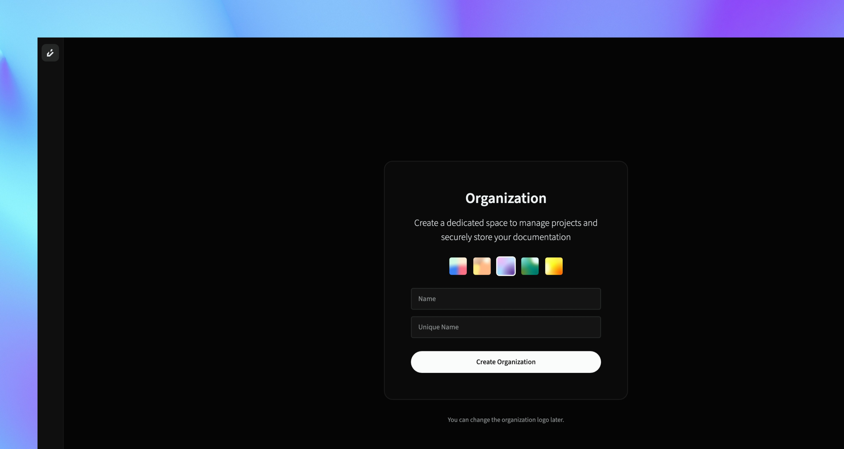 Organization Create Pn