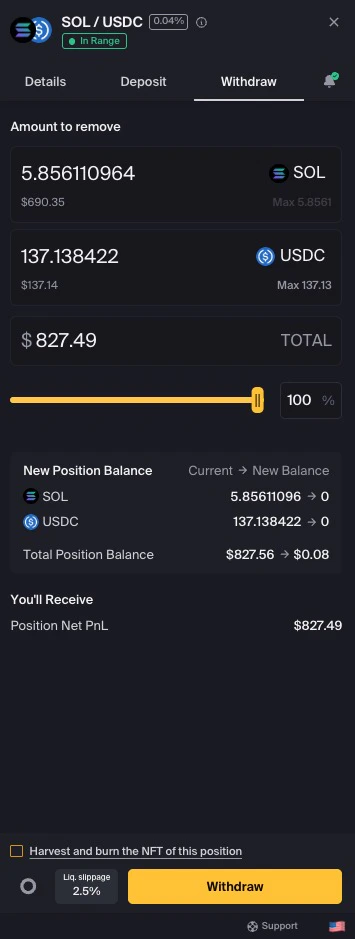Keep NFT option