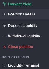 Position Details Sidebar - Orca Documentation