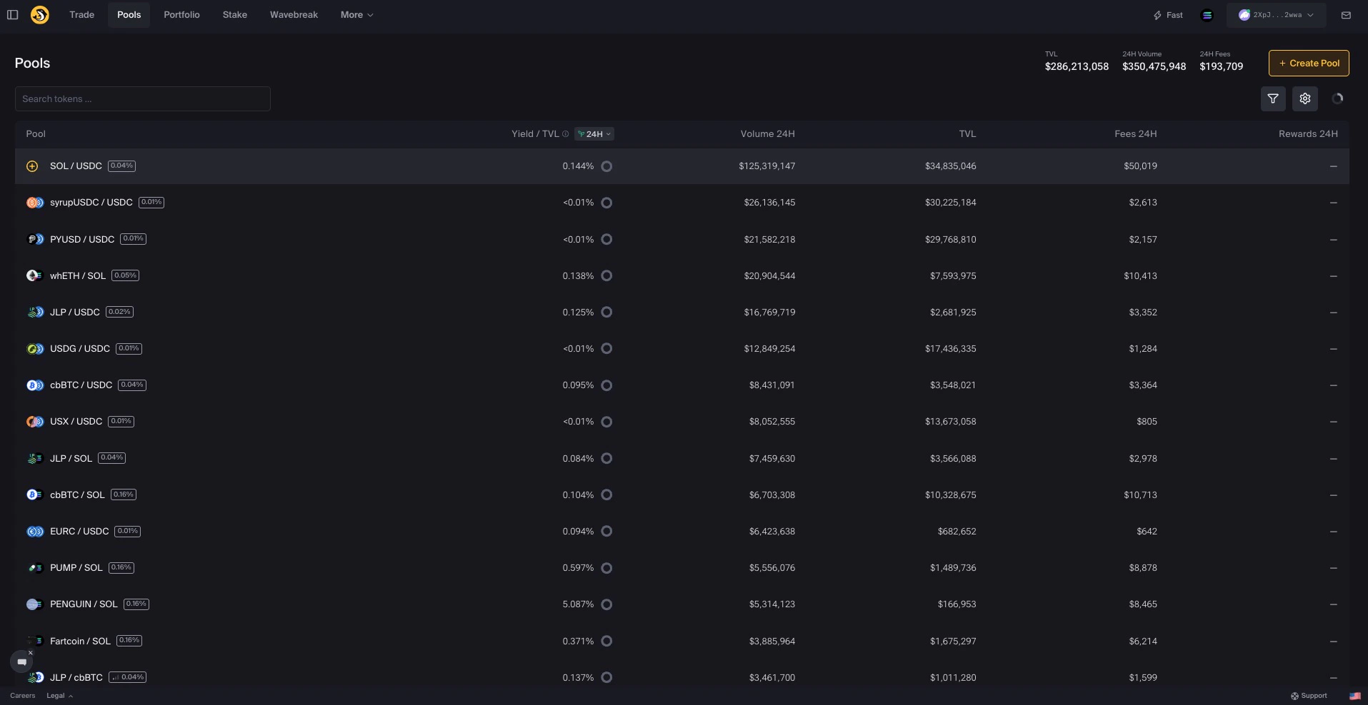 Connect wallet