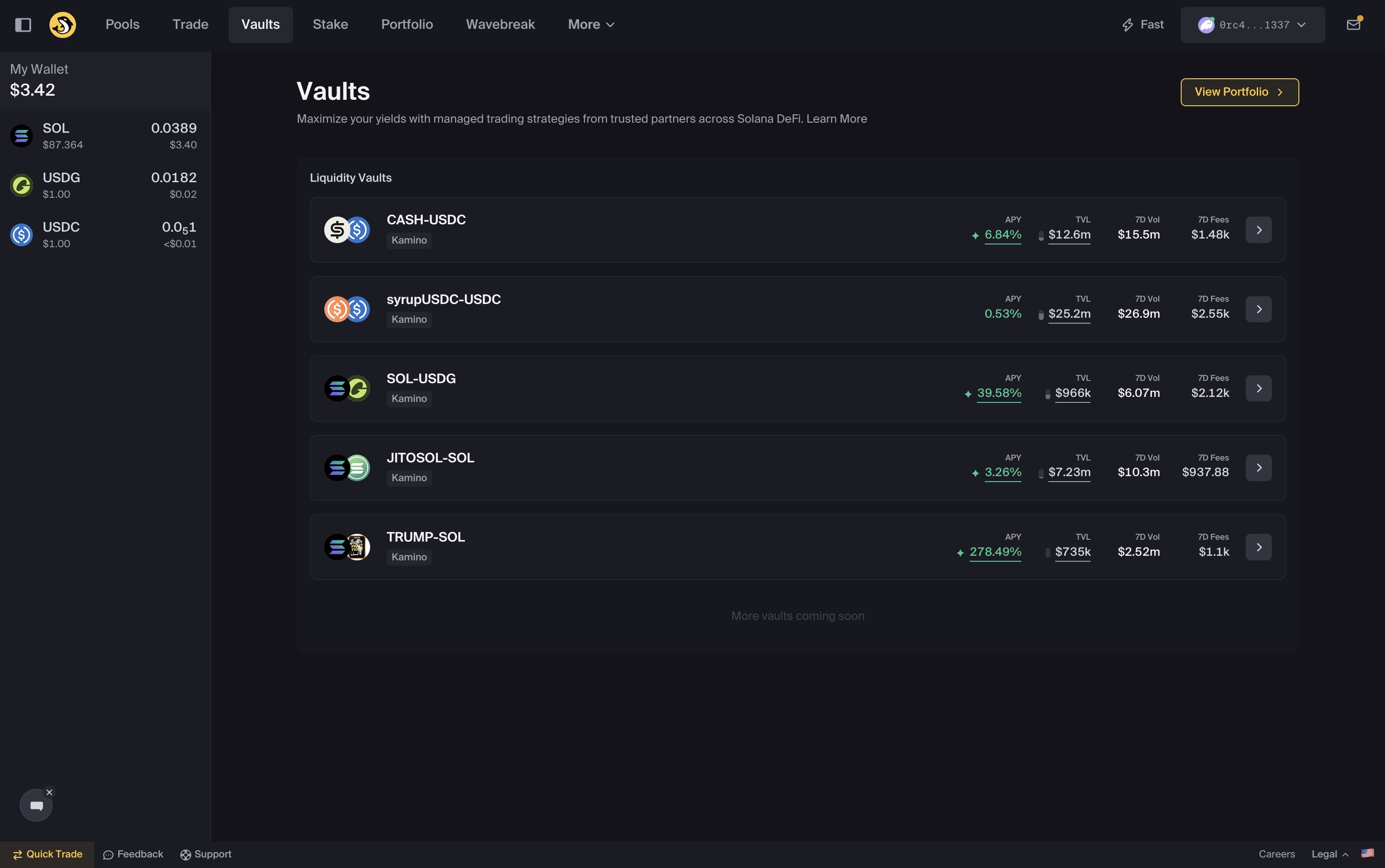 Vaults Overview - Orca Documentation