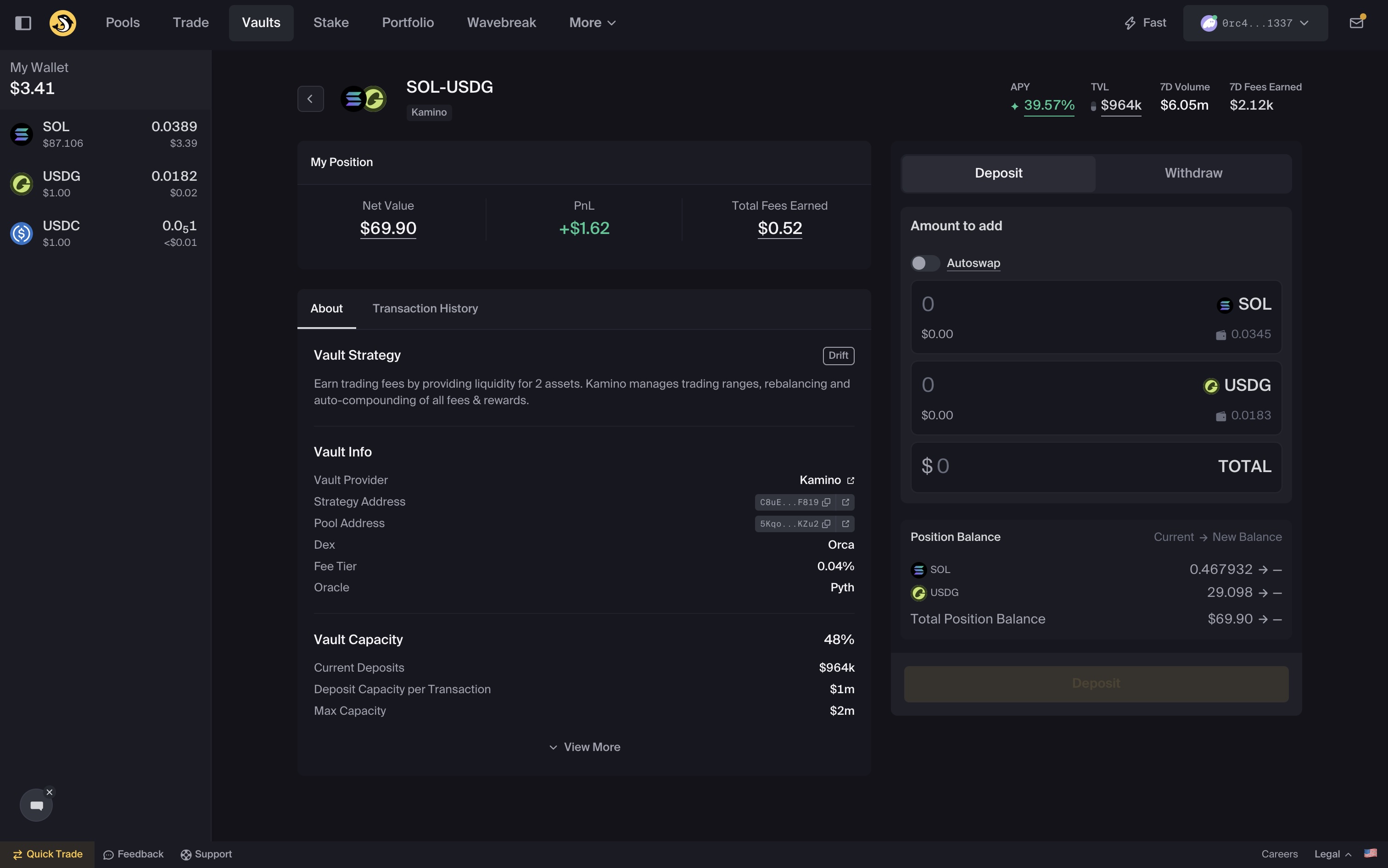 Deposit - Orca Documentation