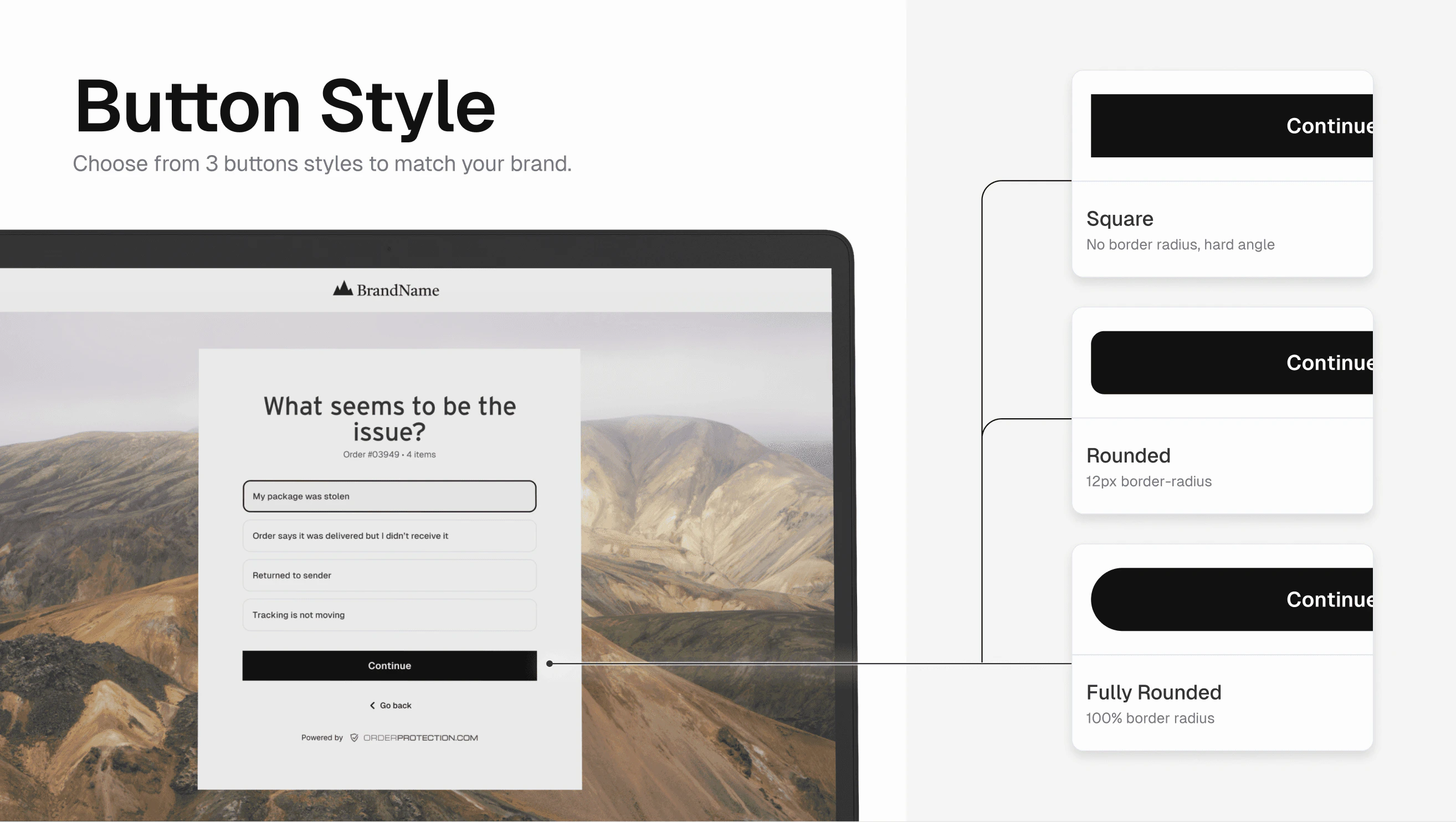 Choose your button styles