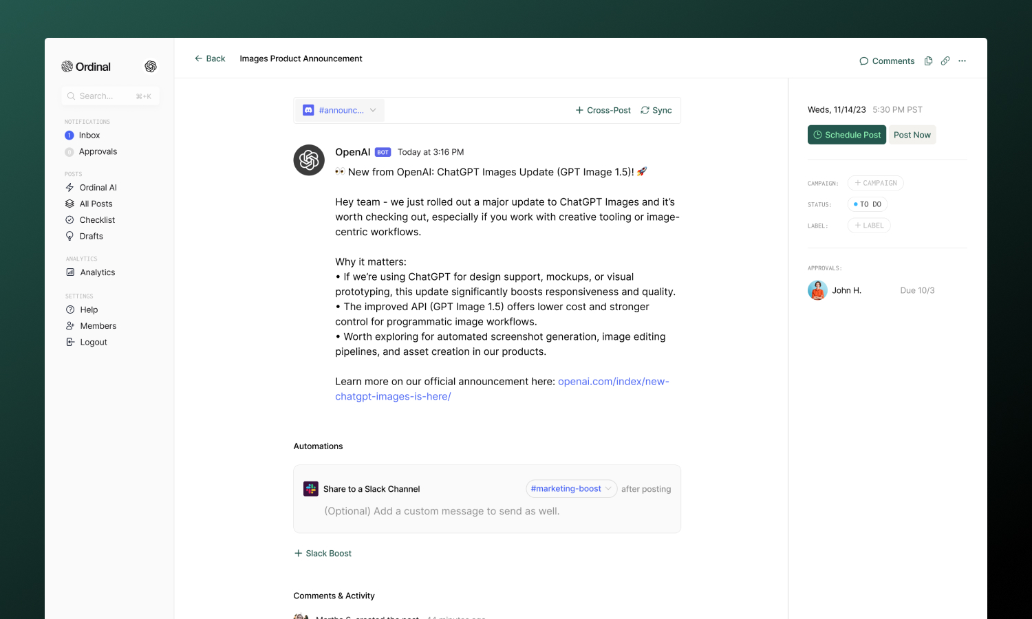 Discord - Ordinal Docs