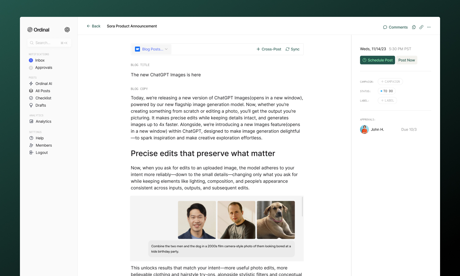 Webflow - Ordinal Knowledge Base