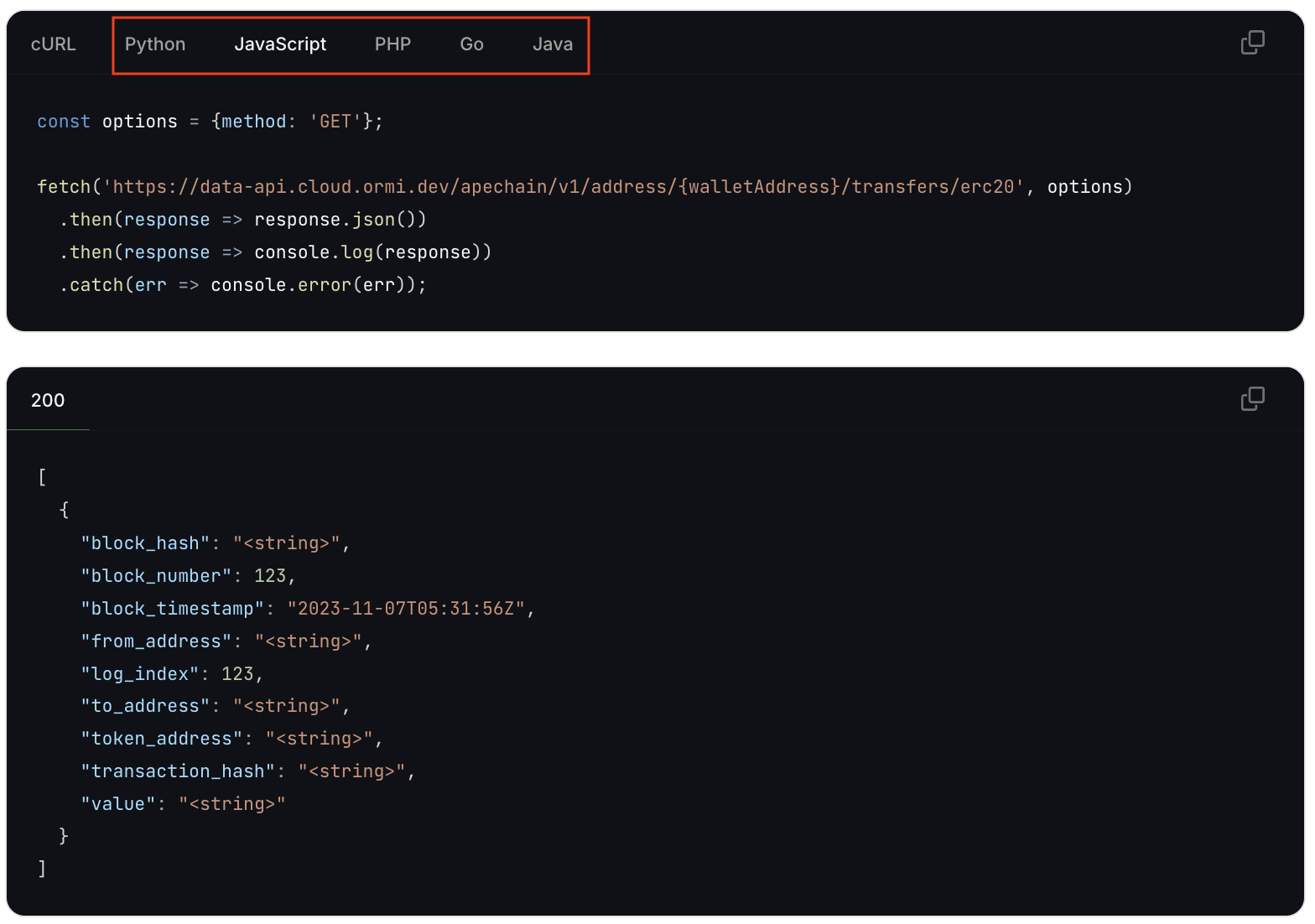 Using Other Programming Languages