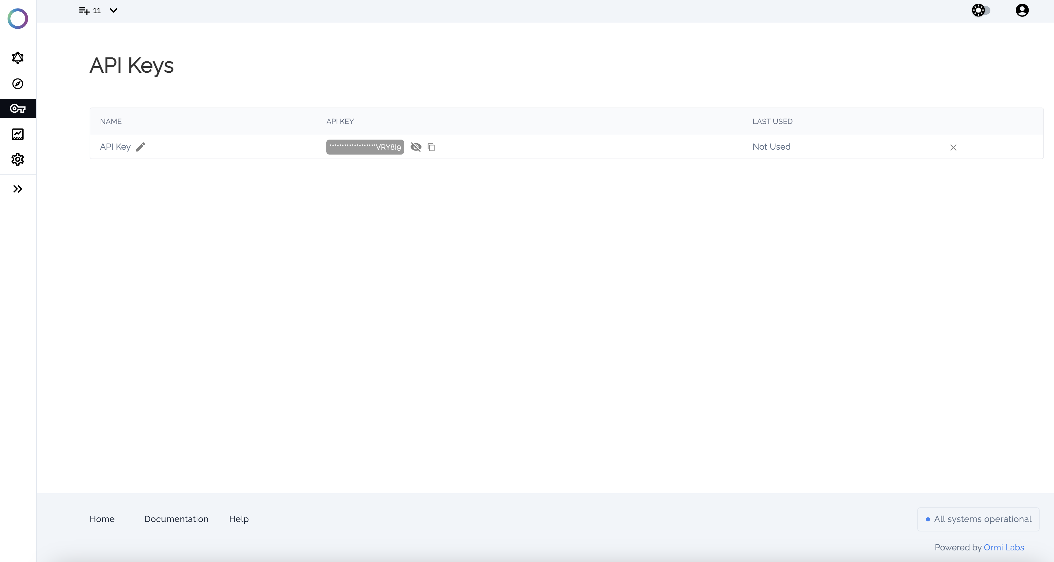 0xGraph API Keys