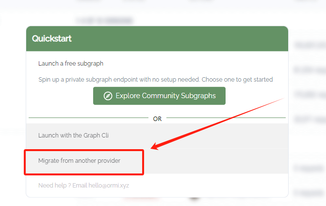 Subgraph Migration