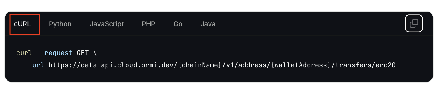Using Curl