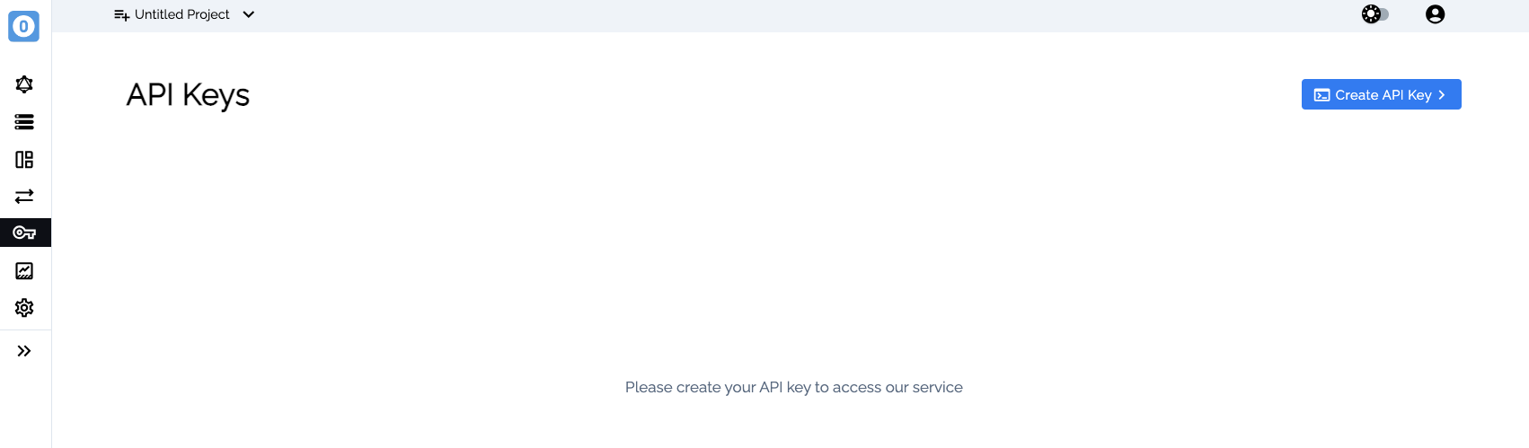 0xGraph API Keys