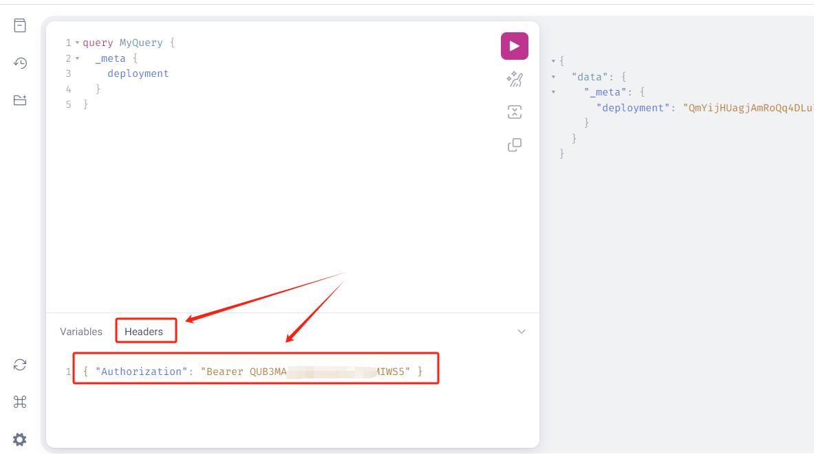 Private URL Token