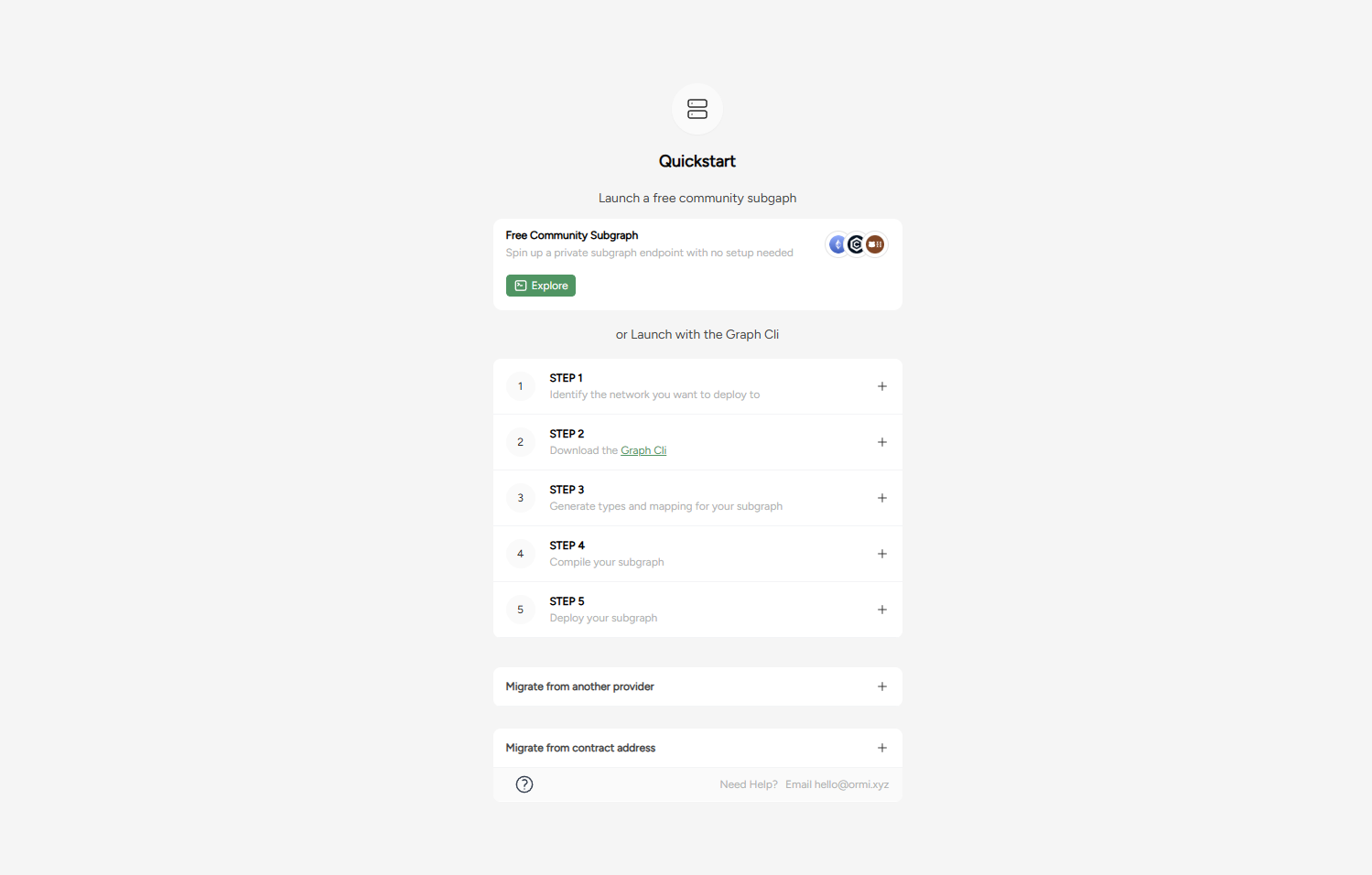 0xGraph Get started