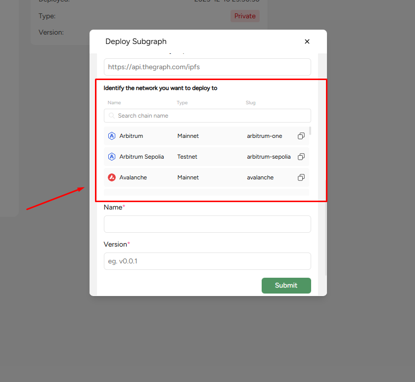 network identification