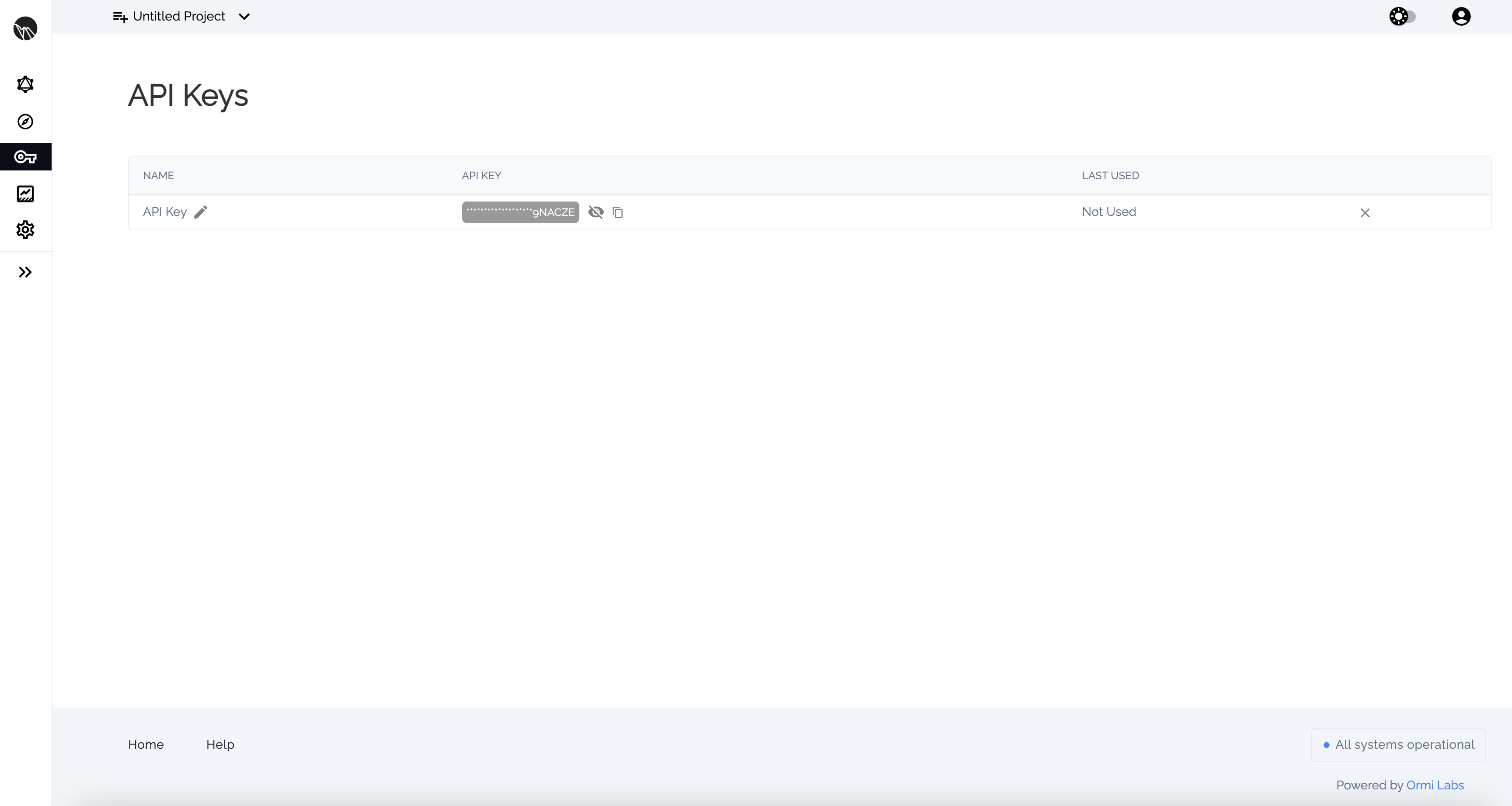0xGraph API Keys