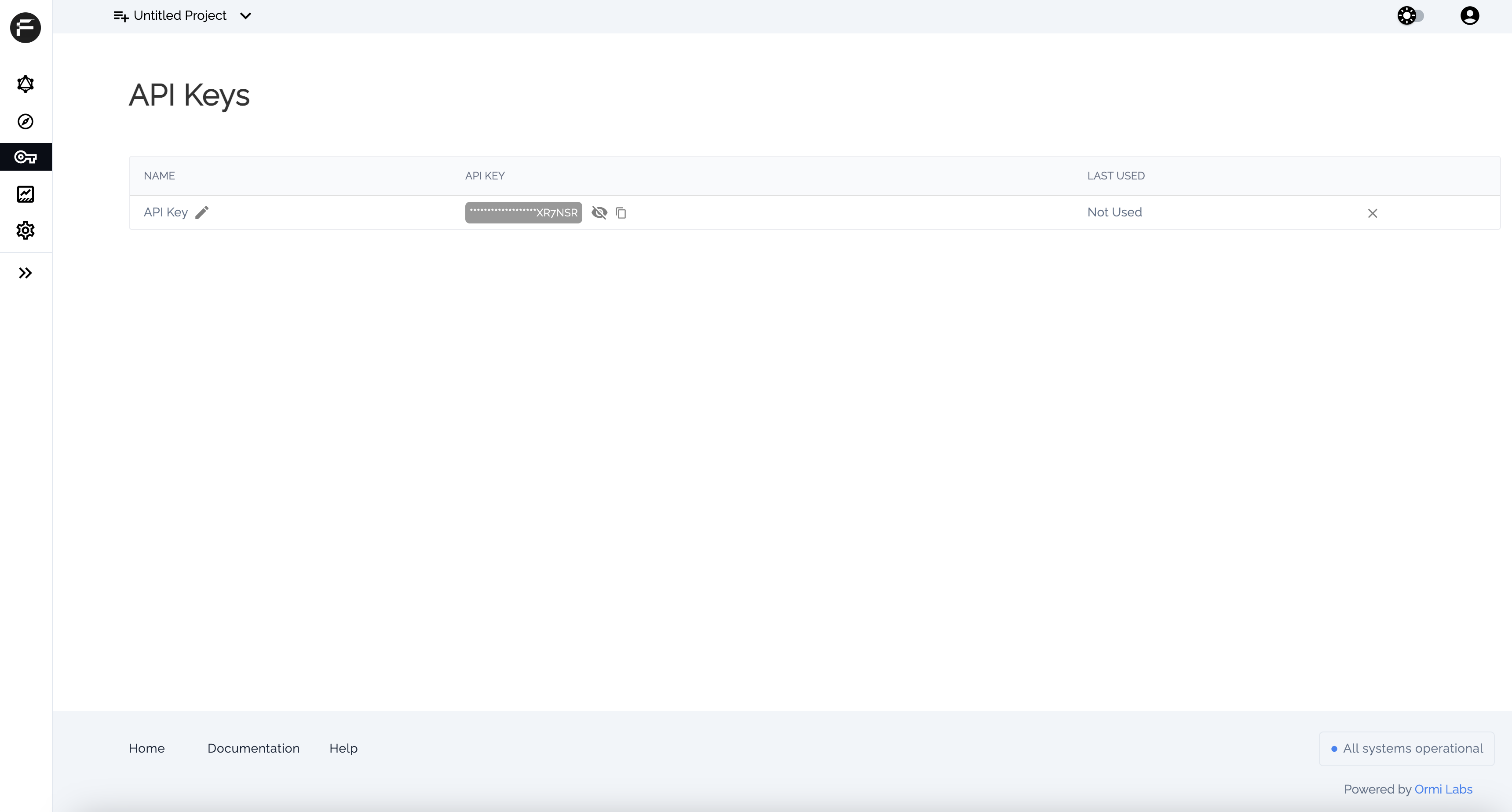 0xGraph API Keys
