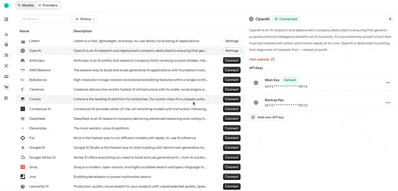 Multi Api Key Provider