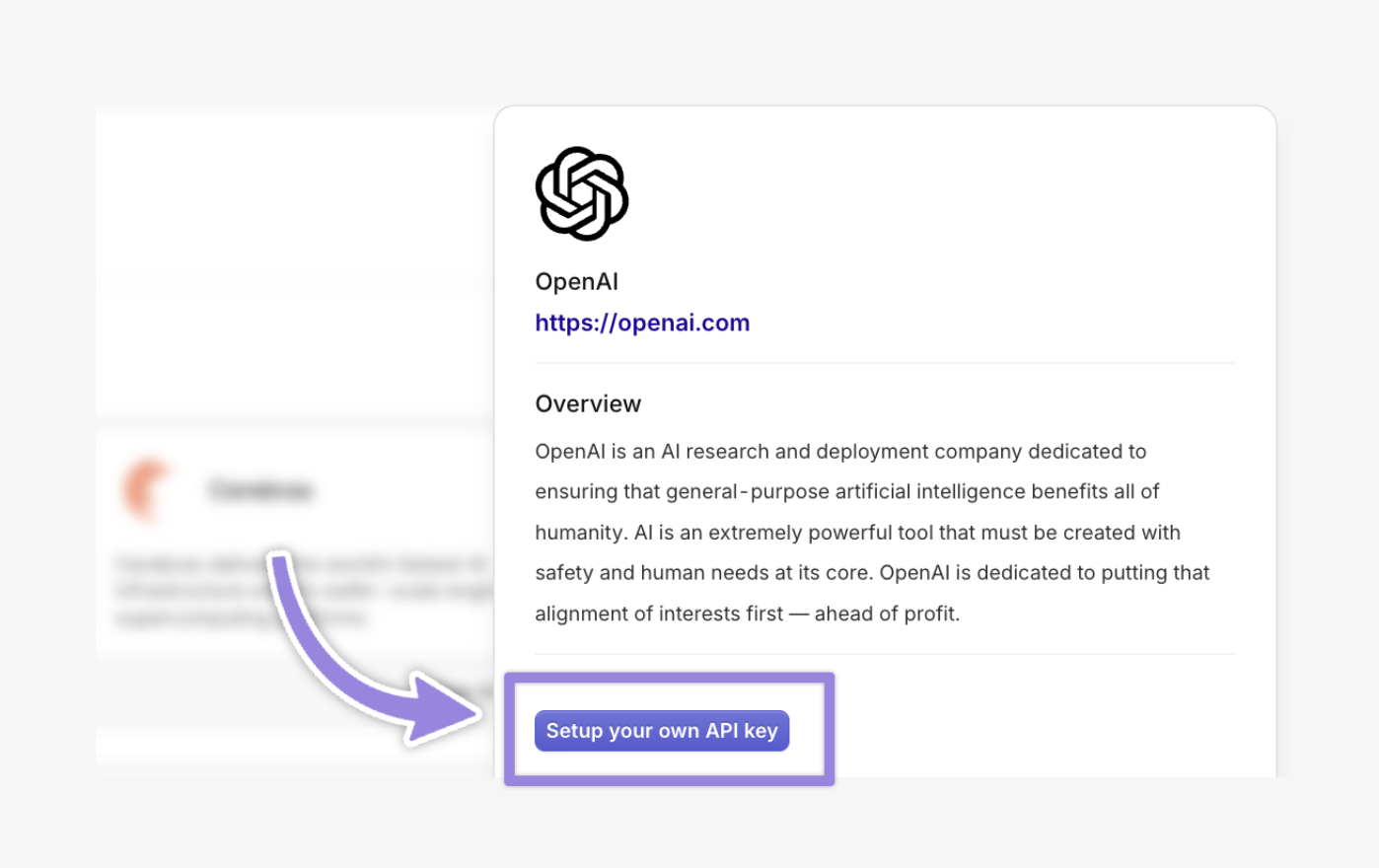 Set up API Set up API