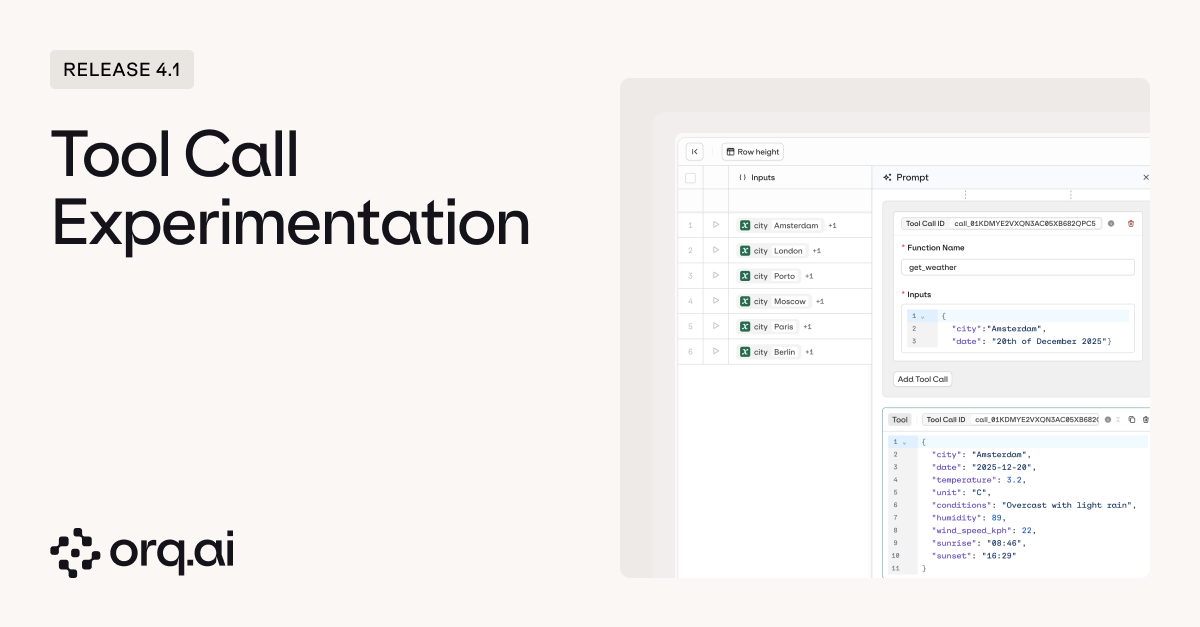 Tool Experimentation