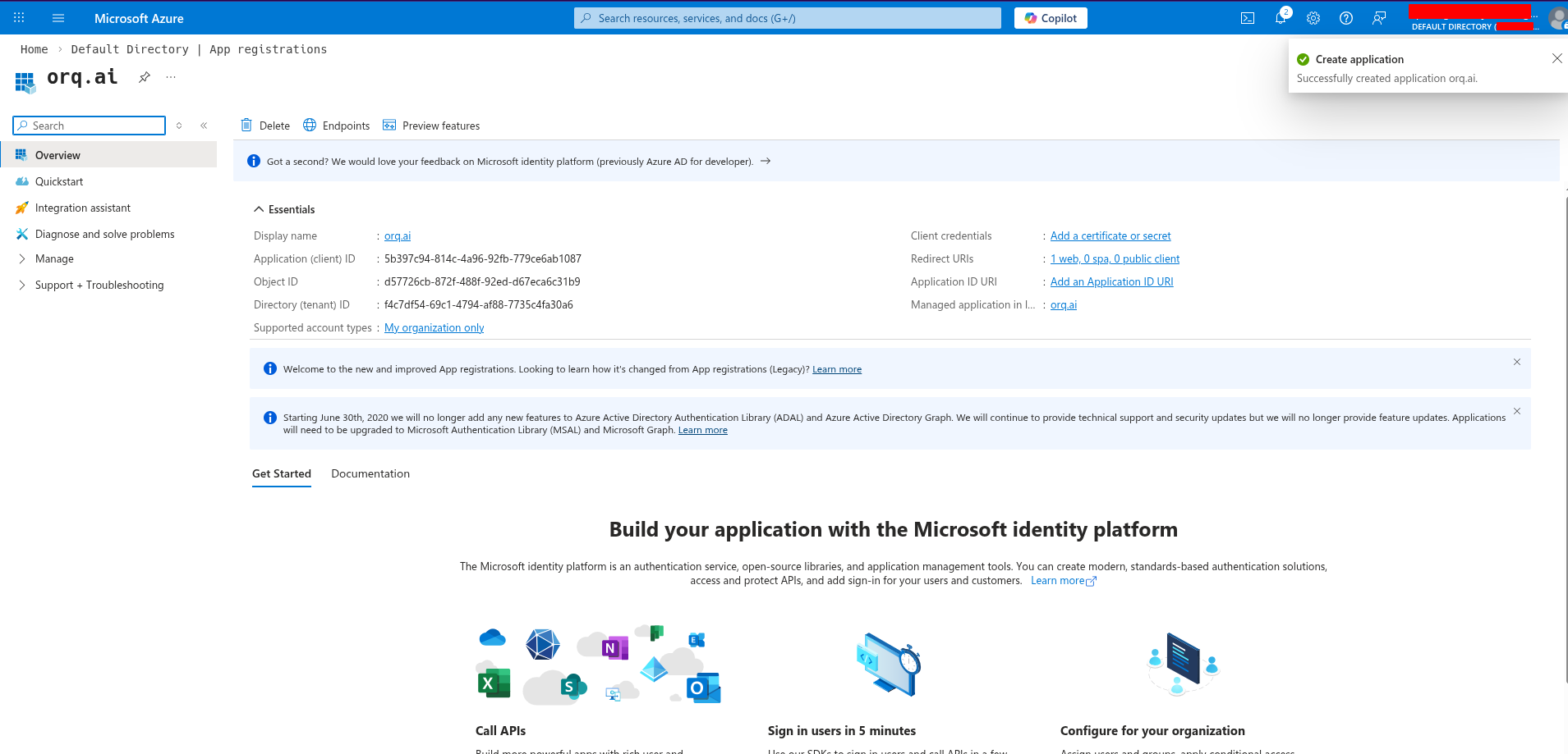 Application overview