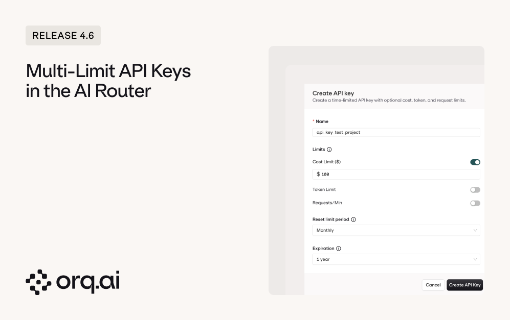 Multi-Limit API Keys