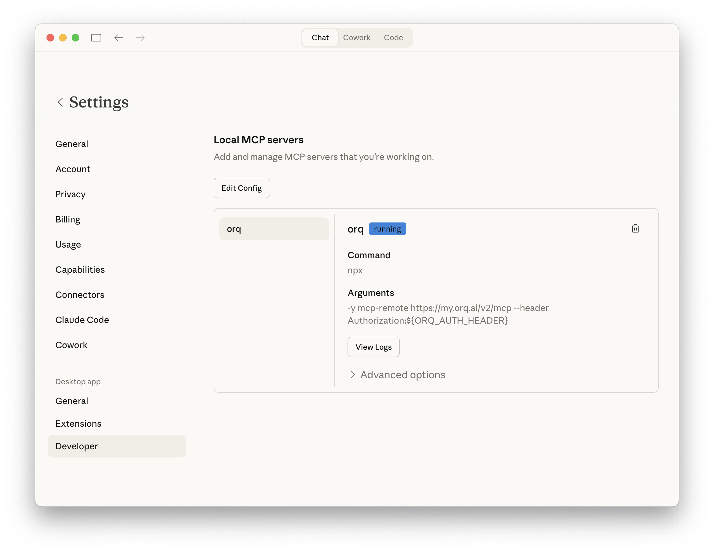 Claude Desktop MCP Success