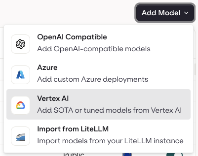 Model Garden Add Vertex Ai