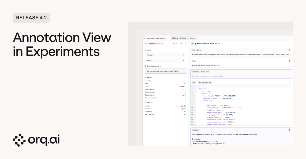 Annotation View In Experiments
