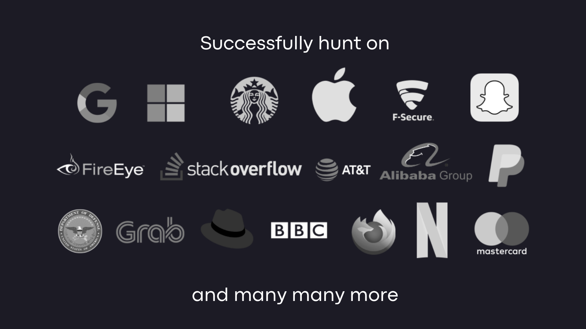 Hall of fame in dark mode