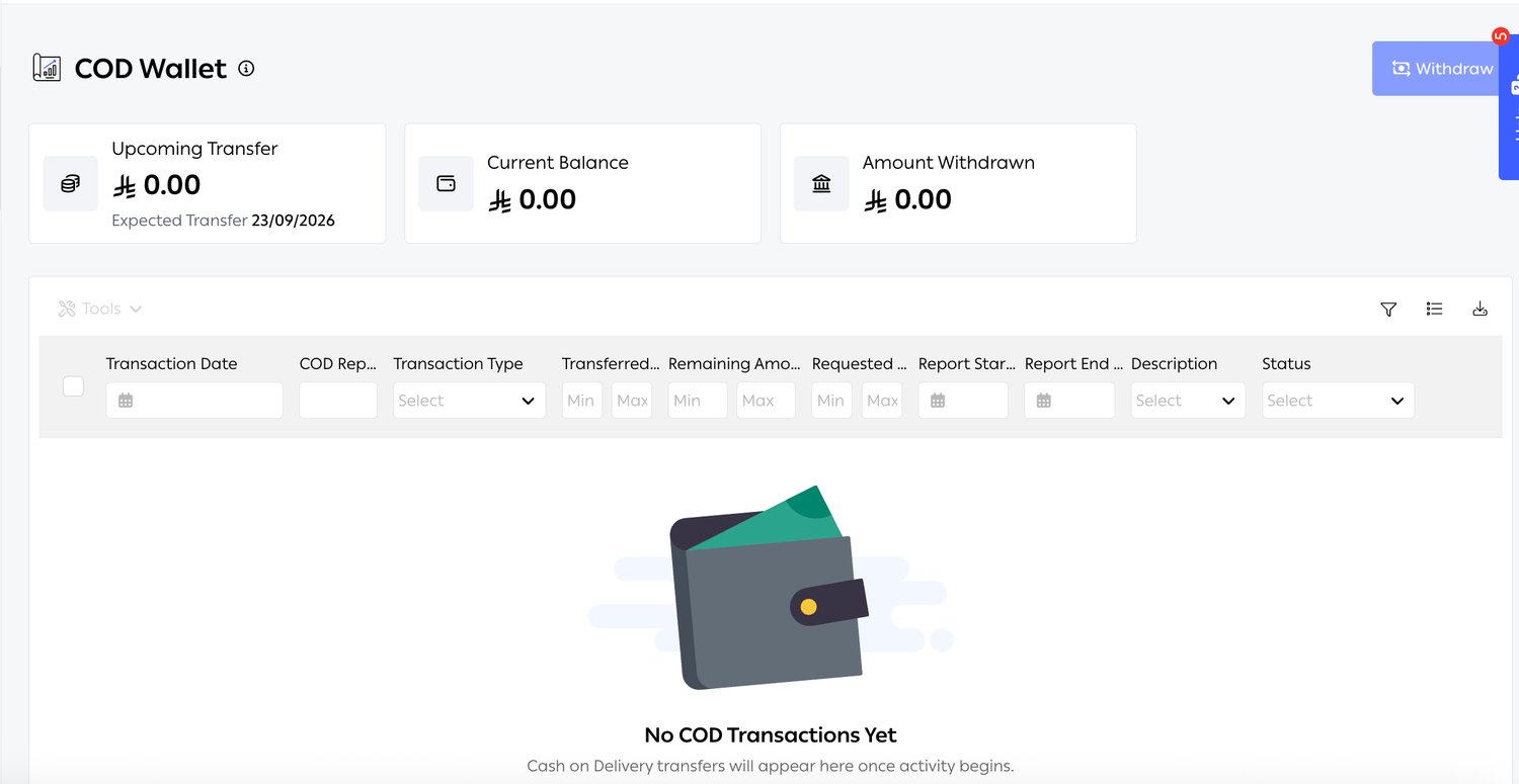 COD Wallet