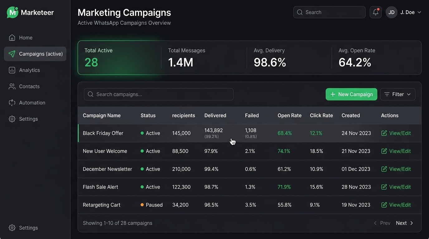 Marketing Campaigns Dashboard