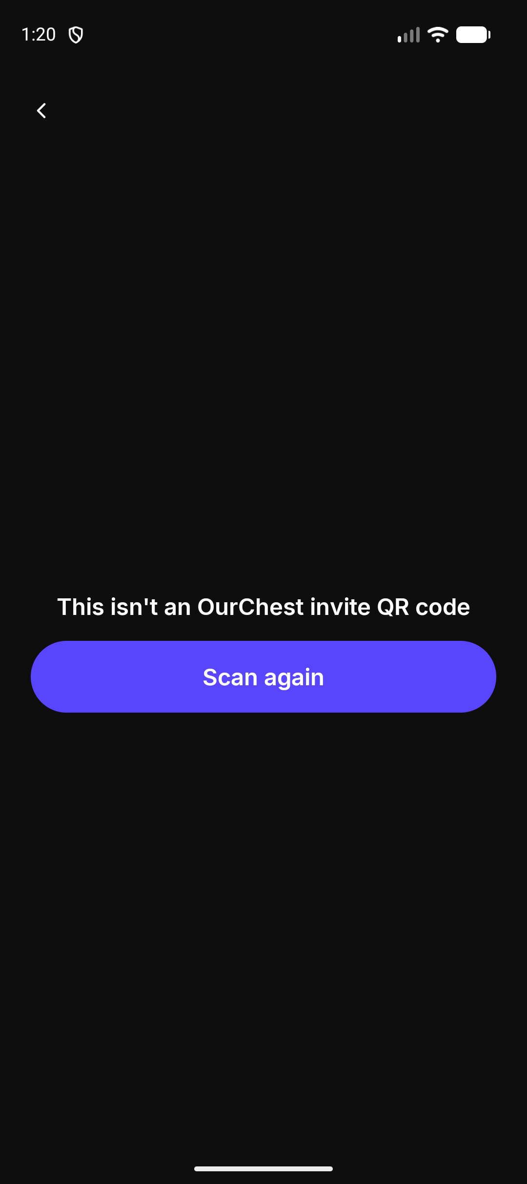 This isn't an OurChest invite QR code