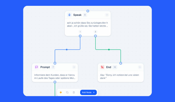Flow Builder lock function in Famulor