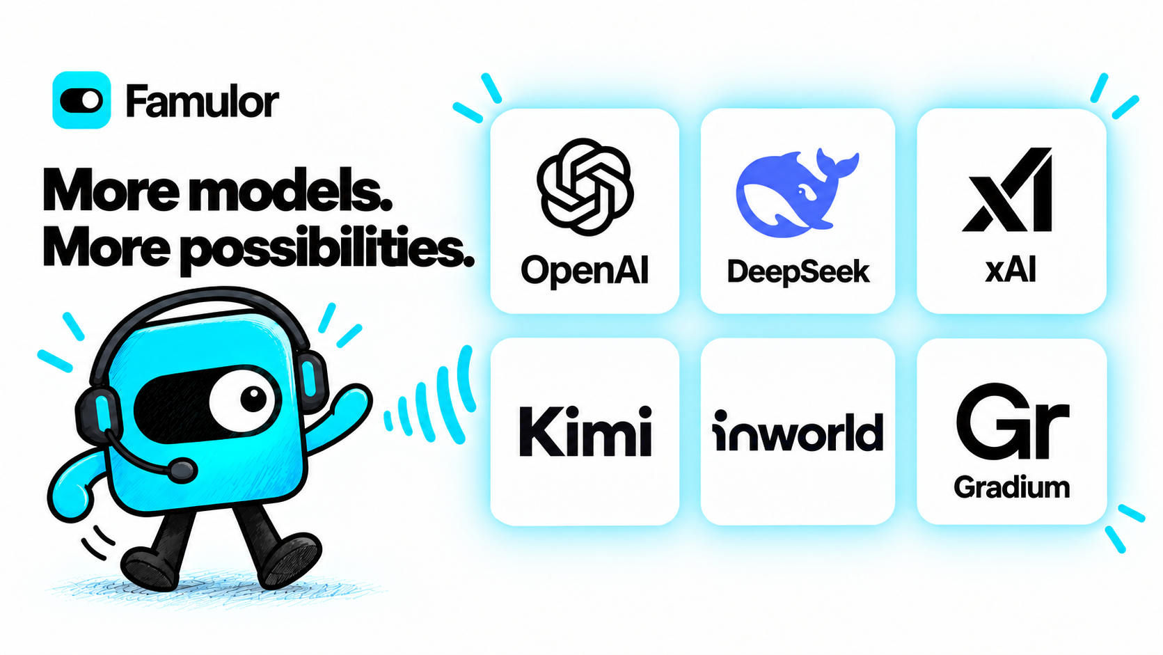 Famulor introduces ten additional language, speech-recognition and speech-generation models