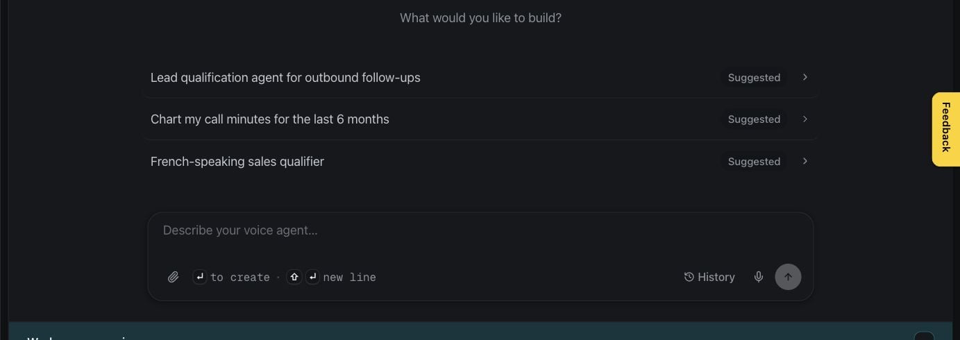 Famulor dashboard with the Milian Copilot
