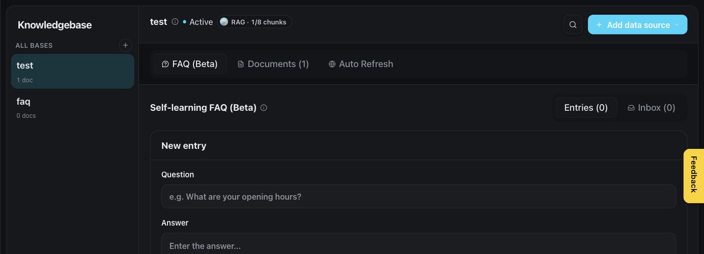 Gestion des FAQ