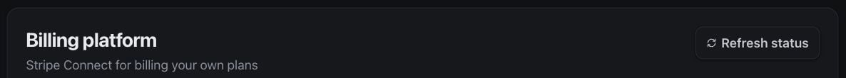 White-label billing settings