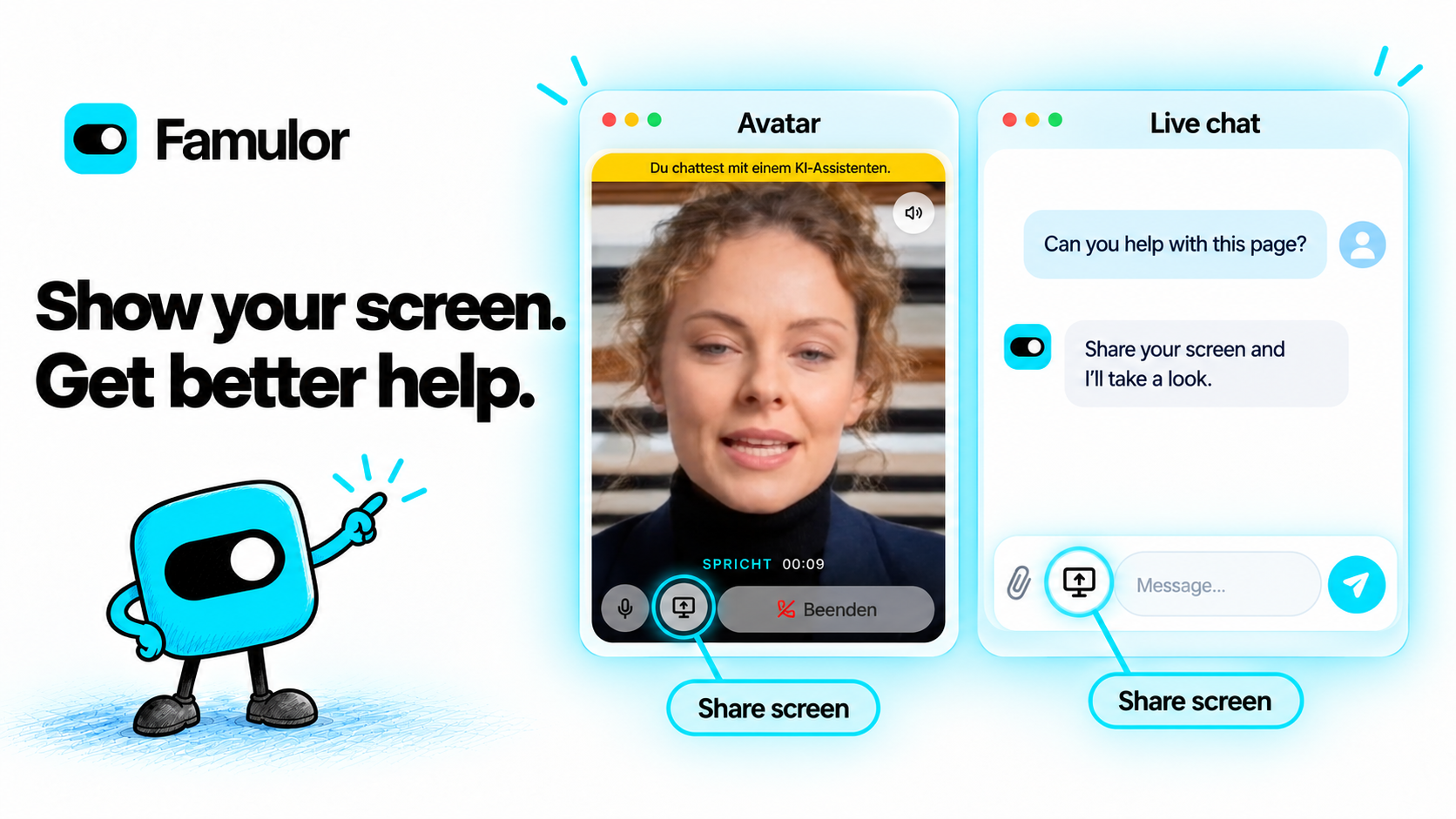 Show your screen, get better help