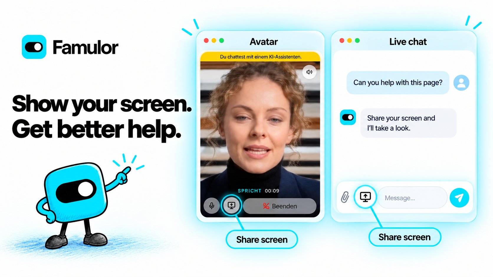 Show your screen, get better help