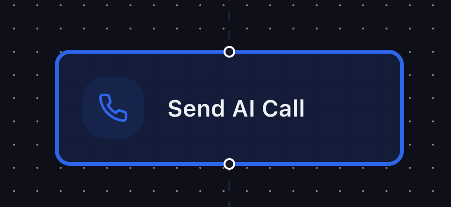 Send AI Call Action