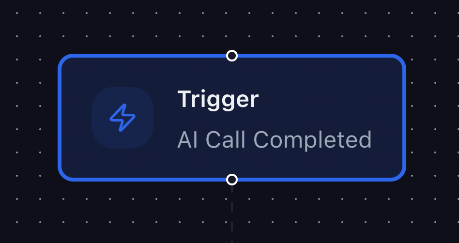 AI Call Completed Trigger