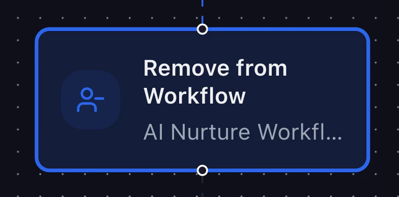 Remove from Workflow Action