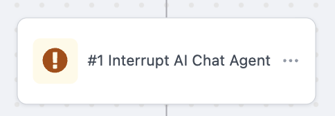 Interrupt AI Chat Agent