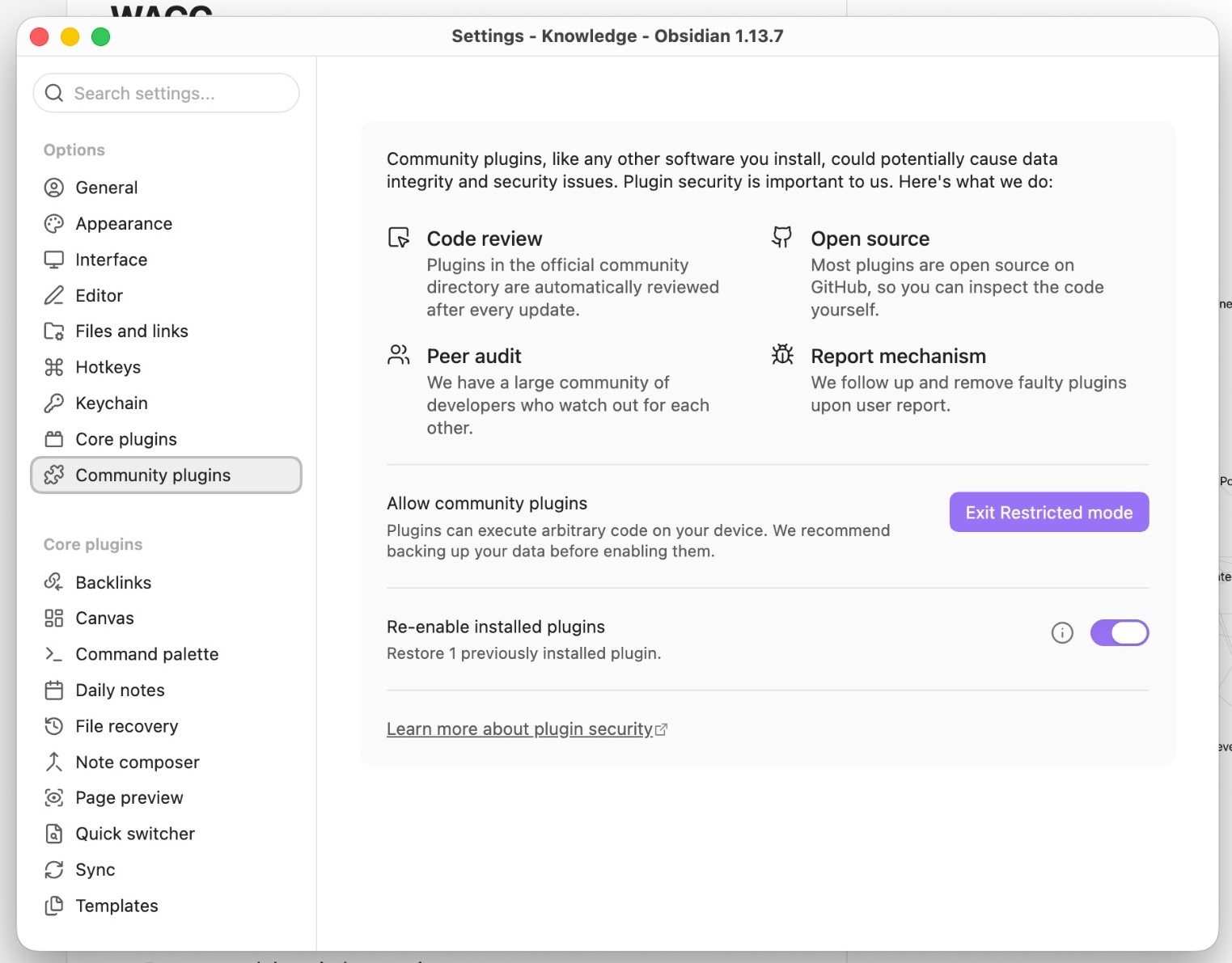 Community Plugins
