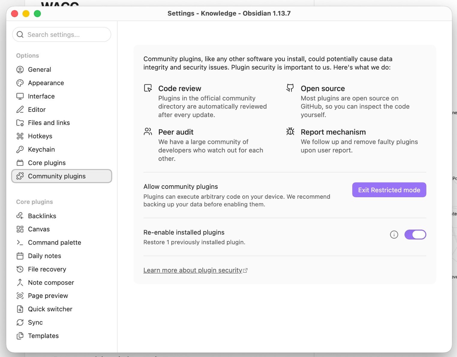 Community Plugins