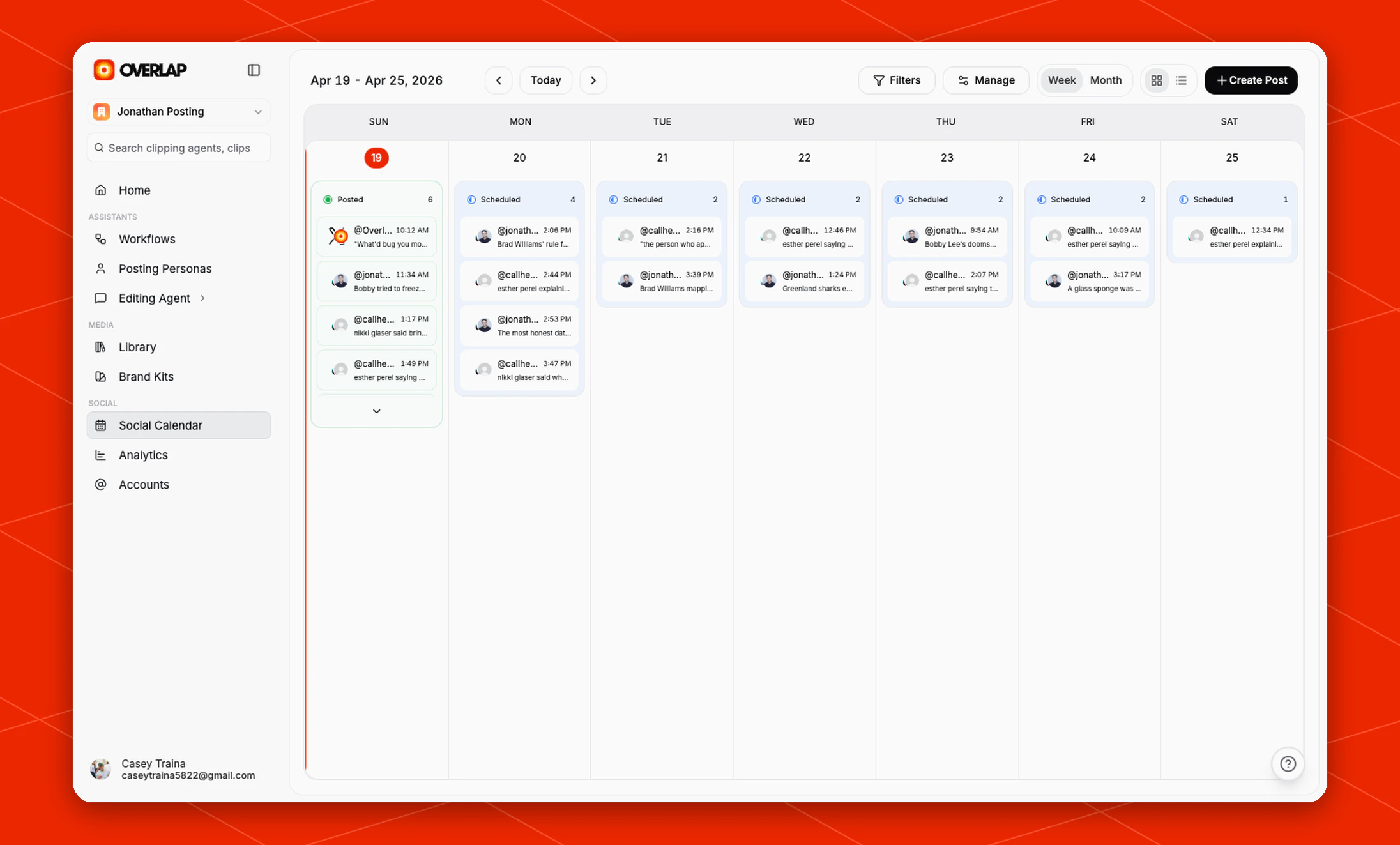 Social Calendar