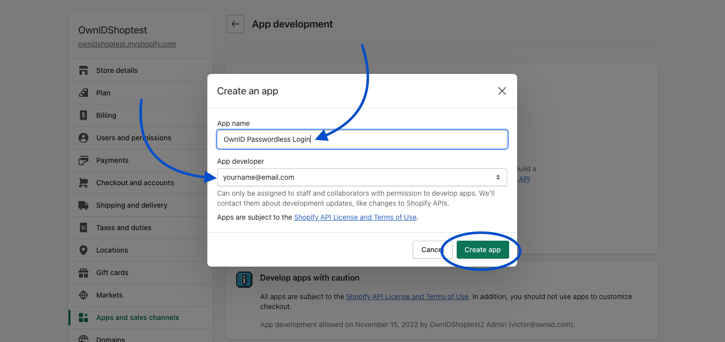 Shopify Customer Accounts
