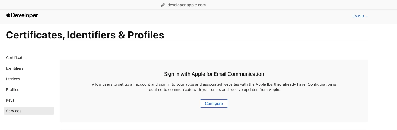 Email Communication